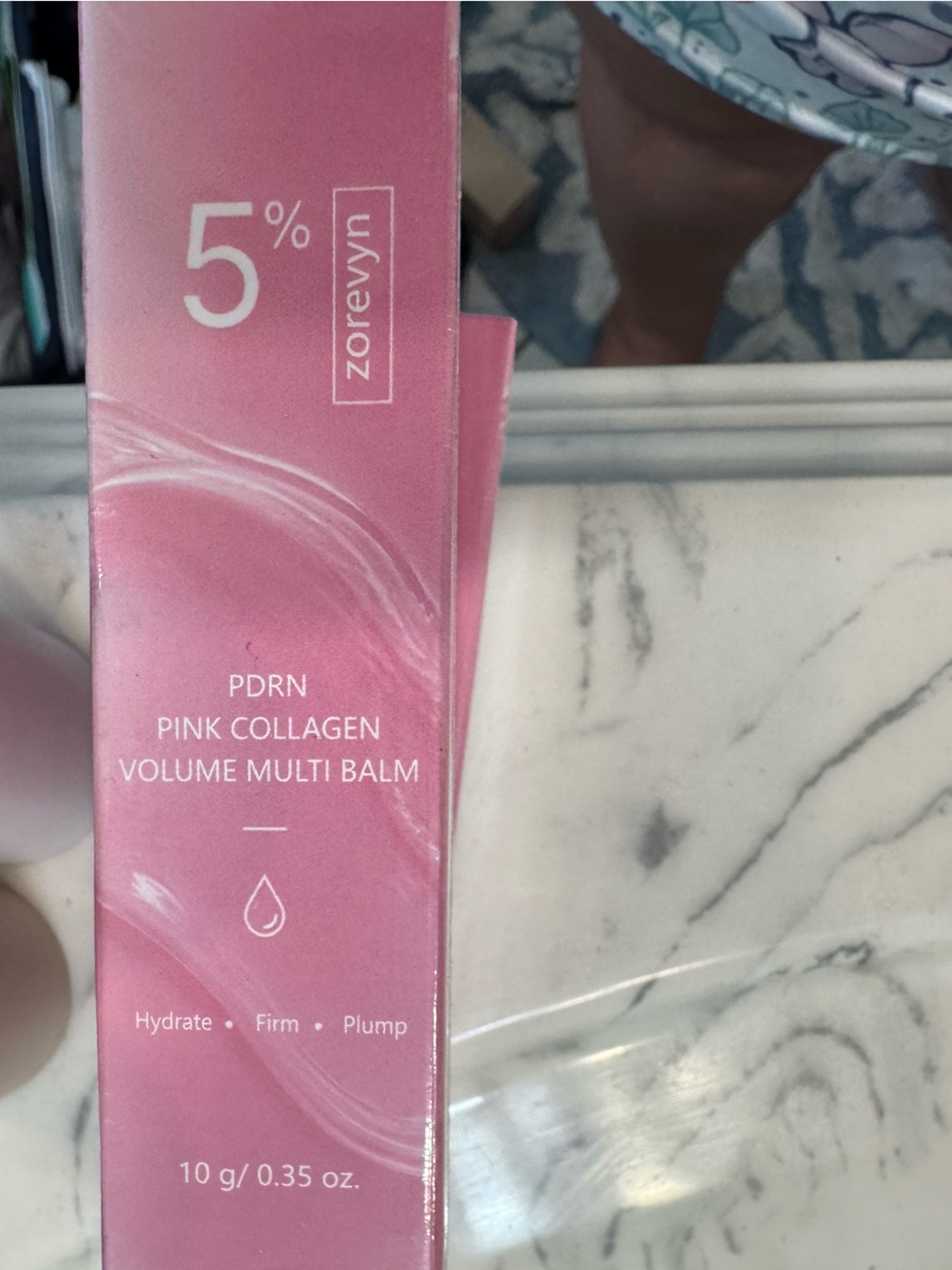 Zorevyn 5% PDRN Pink Collagen Volume Multi Balm Stick NEW Sealed K-Beauty